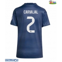 Real Madrid Daniel Carvajal #2 Bortedrakt Dame 2025-26 Kortermet